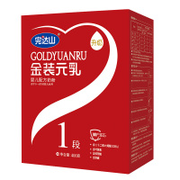 完达山金装元乳婴儿配方奶粉1段400g*6盒（比900克罐装优惠）