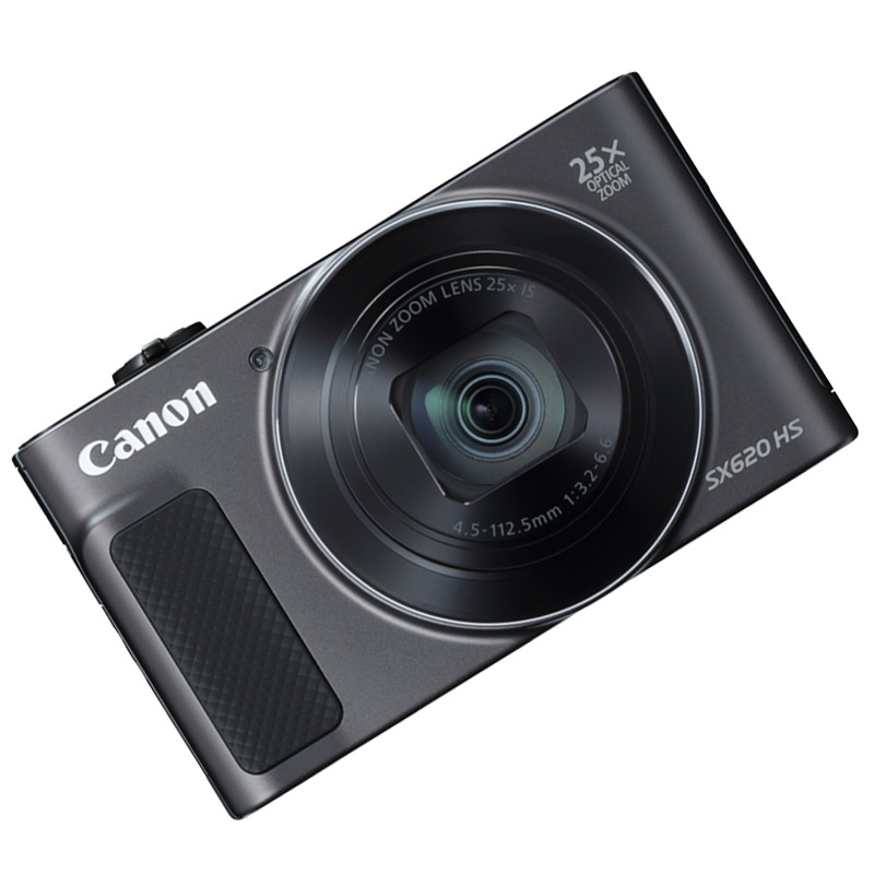 佳能（Canon）PowerShot SX620 HS 黑色 数码相机 2020万像素 25倍变焦 CMOS 锂电池