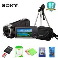 索尼（SONY）HDR-CX450 高清数码摄像机 五轴防抖 30倍变焦 内置wifi官方标配【送实惠16G内存卡大礼包】
