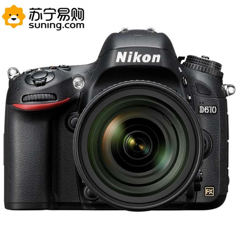 尼康 数码单反相机 D610+24-70/2.8G套机+16G卡+包+清洁套装+UV镜
