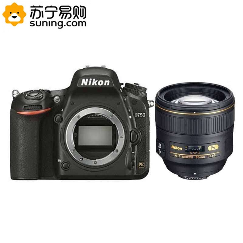 尼康 （Nikon）数码单反相机 D750+AF-S 85mm f/1.4G套机CMOS