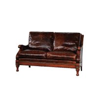 考米家居 双人沙发 全皮