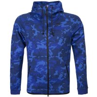 NIKE耐克男装 2015秋新款针织迷彩茄克连帽男士运动夹克外套694005-480