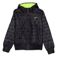 耐克（NIKE）2014冬新款女装运动连帽保暖休闲棉服外套615157-632/010