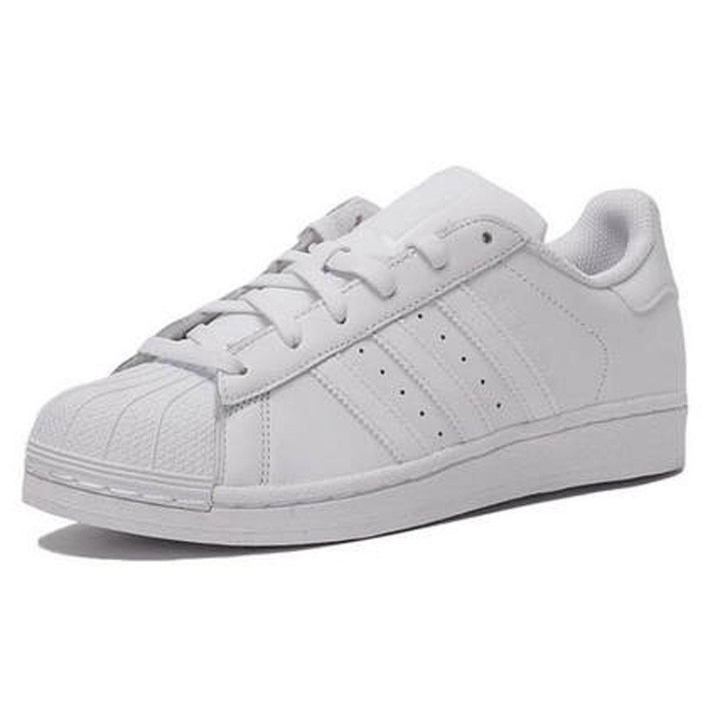 adidas阿迪达斯贝壳头superstar男鞋女鞋三叶草纯白板鞋b27136