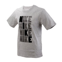 NIKE/耐克 圆领运动T恤半袖夏季男款纯棉针织休闲短袖 459729-063