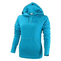 NIKE/耐克 女子春季卫衣运动休闲长袖连帽帽衫针织套头衫397090-423