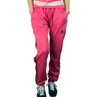 adidas/阿迪达斯 女款秋冬运动休闲长裤保暖透气三道杠运动裤W68085
