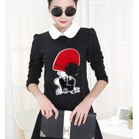 雅泊妮(2015两件套秋装新款修身显瘦小香风休闲套裙短裙秋季