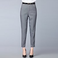 雅泊妮2016春夏季黑色西装裤女 修身显瘦哈伦小脚裤 休闲长裤子女-6838