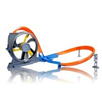 美泰风火轮hotwheel 轨道立体回旋赛道 生日礼物X9285 男孩玩具