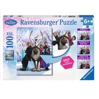 德国睿思Ravensburger拼图迪士尼冰雪奇缘王国超能陆战队R105571