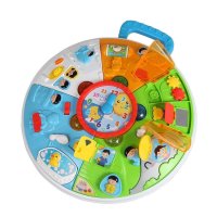 澳贝（AUBY)益智玩具时间概念馆时钟学习463497DS