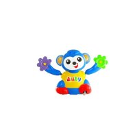 澳贝/奥贝（AUBY） 益智玩具 音乐拍拍鼓 启智婴幼儿童音乐早教手拍鼓乐器 1-3岁 聪明小猴463464