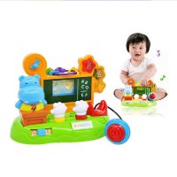 澳贝（AUBY） 益智玩具 河马说话机 婴幼儿童启蒙早教启智学说话机 1-3岁 463447DS