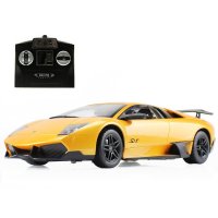 美致模型 1:14兰博基尼蝙蝠遥控车 超大遥控车 儿童玩具 2015黄色
