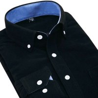 骆菲诗2016新款立体剪裁微修身衬衫 秋季新款男式 立领商务休闲长袖衬衣