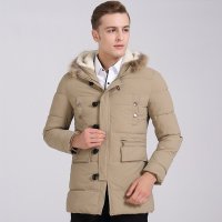 骆菲诗2016新款男士商务休闲棉服 男士保暖棉服