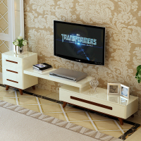 欧尚杰 电视柜 钢化玻璃电视柜 茶几电视柜组合 伸缩电视柜 电视柜