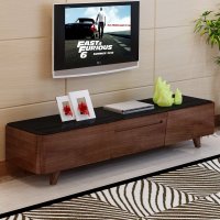 钢化玻璃电视柜茶几组合 现代简约小户型电视机柜套装地柜 客厅家具 家具套装