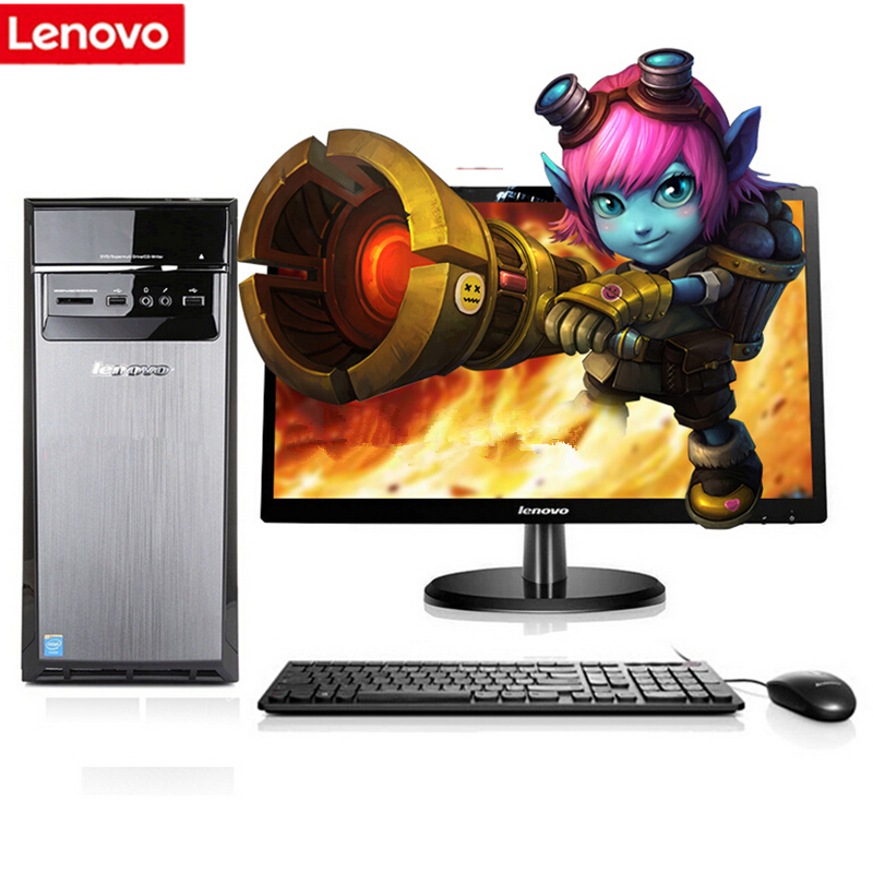 联想(Lenovo) 新圆梦H5010 21.5英寸家用台式机电脑 N3150 4G 500G DVD光驱 win10