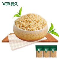 易久有机大米糙米400g*3包装 15年秋收东北五常新米 糙米茶 杂粮