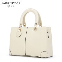 颂菲新款真皮女包 手提牛皮女士包包 时尚潮流斜跨单肩包