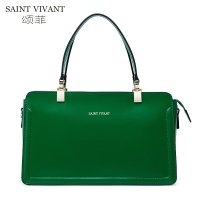 颂菲新款牛皮女士包包 时尚潮流单肩斜跨手提真皮女包