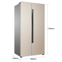海尔(Haier) 642 升对开门冰箱 双门双开门电冰箱 变频风冷无霜 电脑控温 大容量