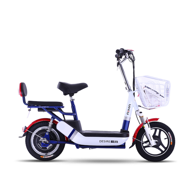爱玛电动车自行车新款轻巧时尚电动车mini家族系列风信子