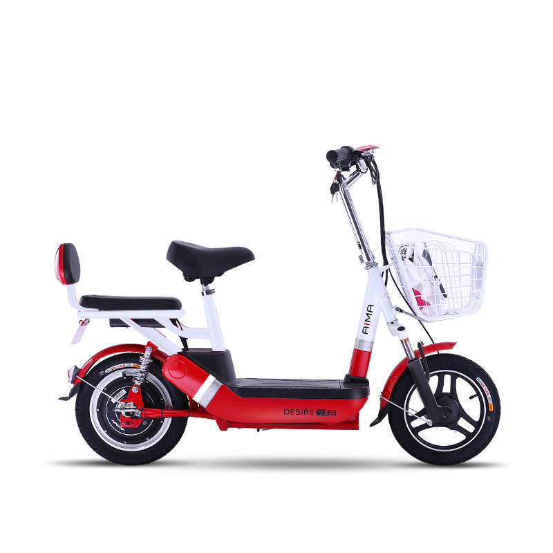 爱玛电动车自行车新款轻巧时尚电动车mini家族系列风信子