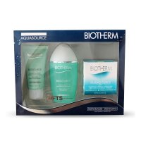 Biotherm碧欧泉超值限量保湿补水三件套装洁面50ml+水100ml+面霜50ml