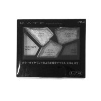 KATE/凯朵 简约彩钻眼影盒五色搭配2.8g 珠光防水大地色裸妆 细腻粉质 BR-4棕钻色(香港直发)