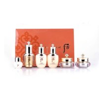 WHOO后 天气丹中样6件(水25ml+乳液25ml+精华8ml+眼霜5ml+面霜10+安瓶5ml)(香港直发)