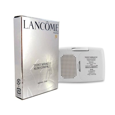 Lancome兰蔻 光感奇迹薄纱保湿粉饼 10g P0-01#象牙白帶粉