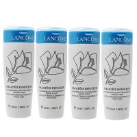 Lancome兰蔻 清滢洁面卸妆乳50ml*4支 蓝色油性混合性