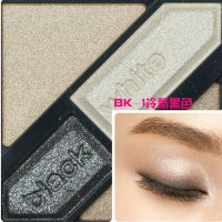 KATE/凯婷眼影 黑白混彩眼影3.2g 放大黑瞳澄透眼白 BK-1冷酷黑色（香港直发）