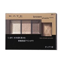 KATE/凯婷 骨干重塑眼影/3D棕影立体眼影盒2.2g BR-1 珠光棕(香港直发)