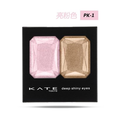KATE/凯朵 光影拼色 眼影2g 塑造轮廓 控油裸妆持久 PK-1(香港直发)