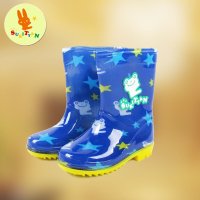 诗克恰儿童雨鞋男童宝宝防滑胶鞋卡通雨靴女童时尚小孩水鞋中筒幼儿套鞋
