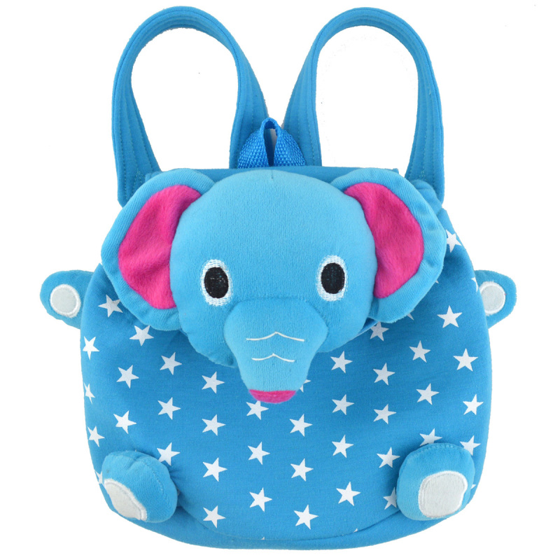 诗克恰日韩毛绒背包可爱卡通形象儿童背包