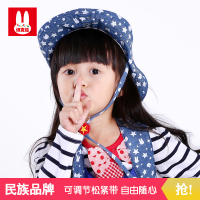 诗克恰秋季儿童牛仔帽大沿帽风帽 西部牛仔帽 三色可选