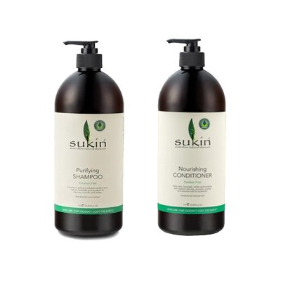 Sukin Purifying Shampoo and Conditioner苏芊天然有机洗发护发系列(洗发水及护发素)
