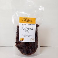 Always Organics Sultanas 有机认证无核葡萄干500g