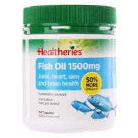 Healtheries 贺寿利 天然深海鱼油胶囊 1500mg 150粒