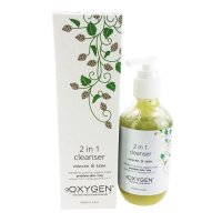 Oxygen 天然植物精华二合一洁面乳 洗面奶 200ml