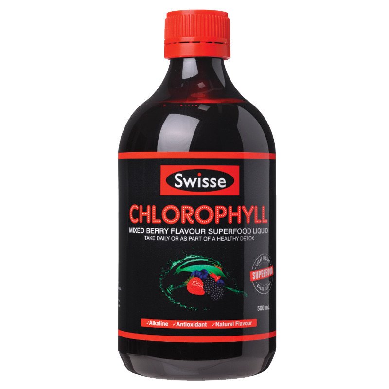 Swisse 梅子味 叶绿素 口服原液 500ml