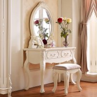 凯莎豪庭 欧式梳妆台简约现代梳妆化妆台梳妆桌化妆柜梳妆台