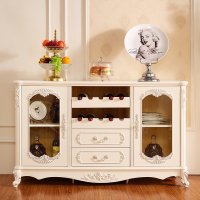 凯莎豪庭餐边柜 橱柜现代简约餐边桌餐厅柜酒柜储物柜茶水柜碗柜