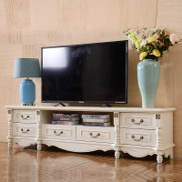 凯莎豪庭 简约美式客厅成套家具 2米电视柜+单门酒柜/双门酒柜